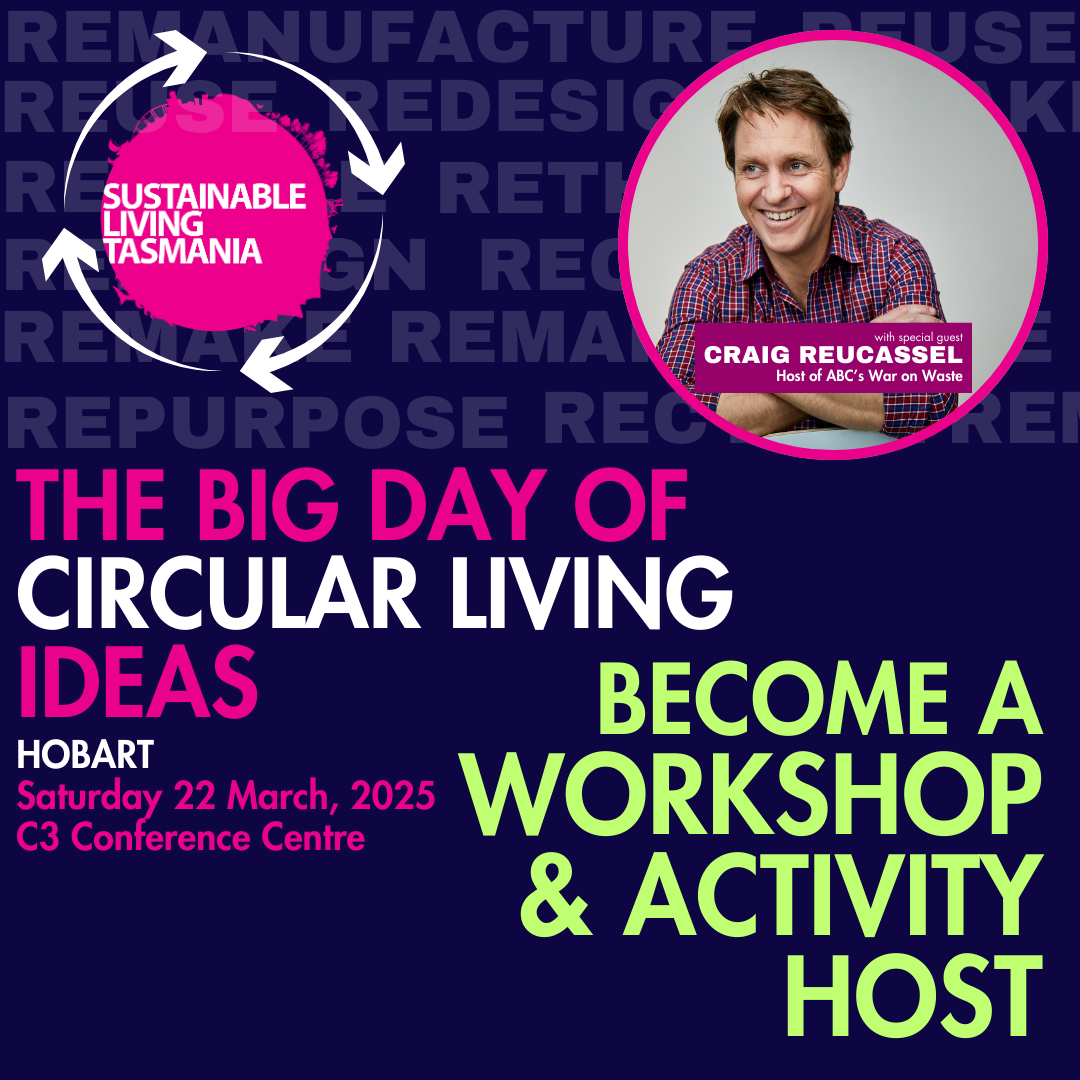 Become a Workshop or Activity Host at The BIG Day of Circular Living Ideas